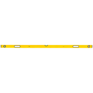 Aluminium spirit level, type 600, 200 cm, 3 vials, 2 handles