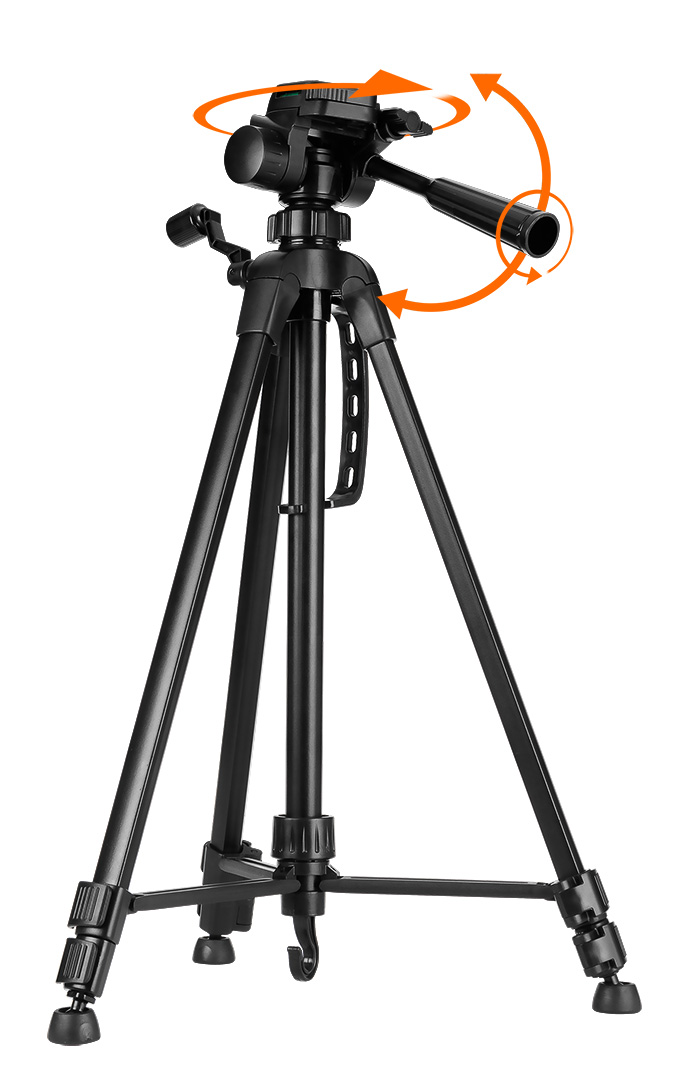 Statyw stalowy z powłoką elektroforetyczną 1.5 m 1/4" do laserów krzyżowych - obrazek 4