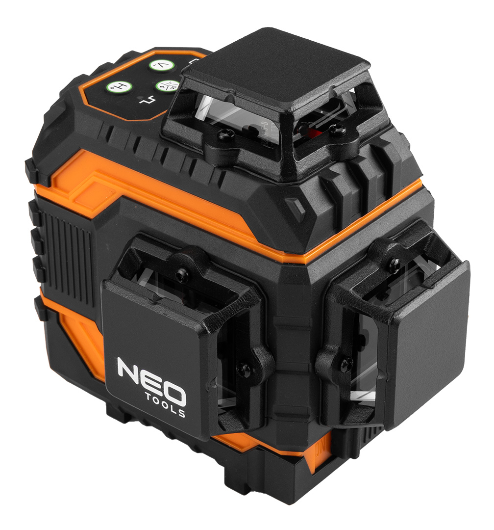 Laser 3D, 12 linii, zielony, walizka, tarcza celownicza, magnetyczny uchwyt, ładowarka - obrazek 3