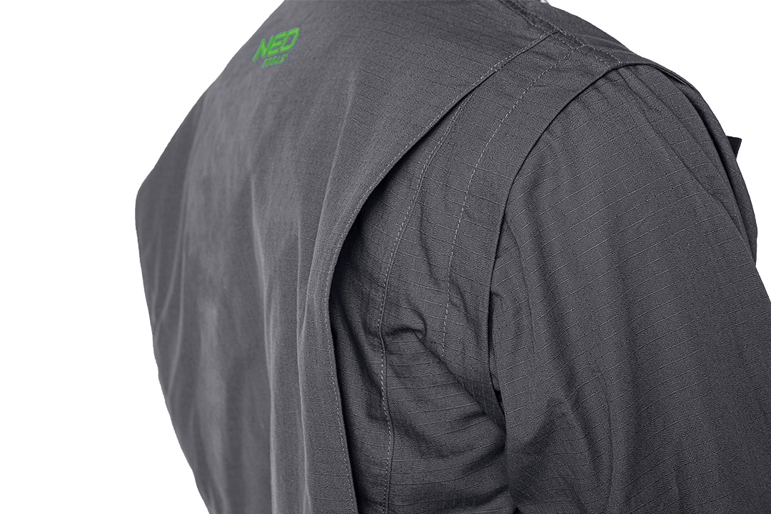 Bluza robocza PREMIUM, 100% bawełna, ripstop, rozmiar S - obrazek 7