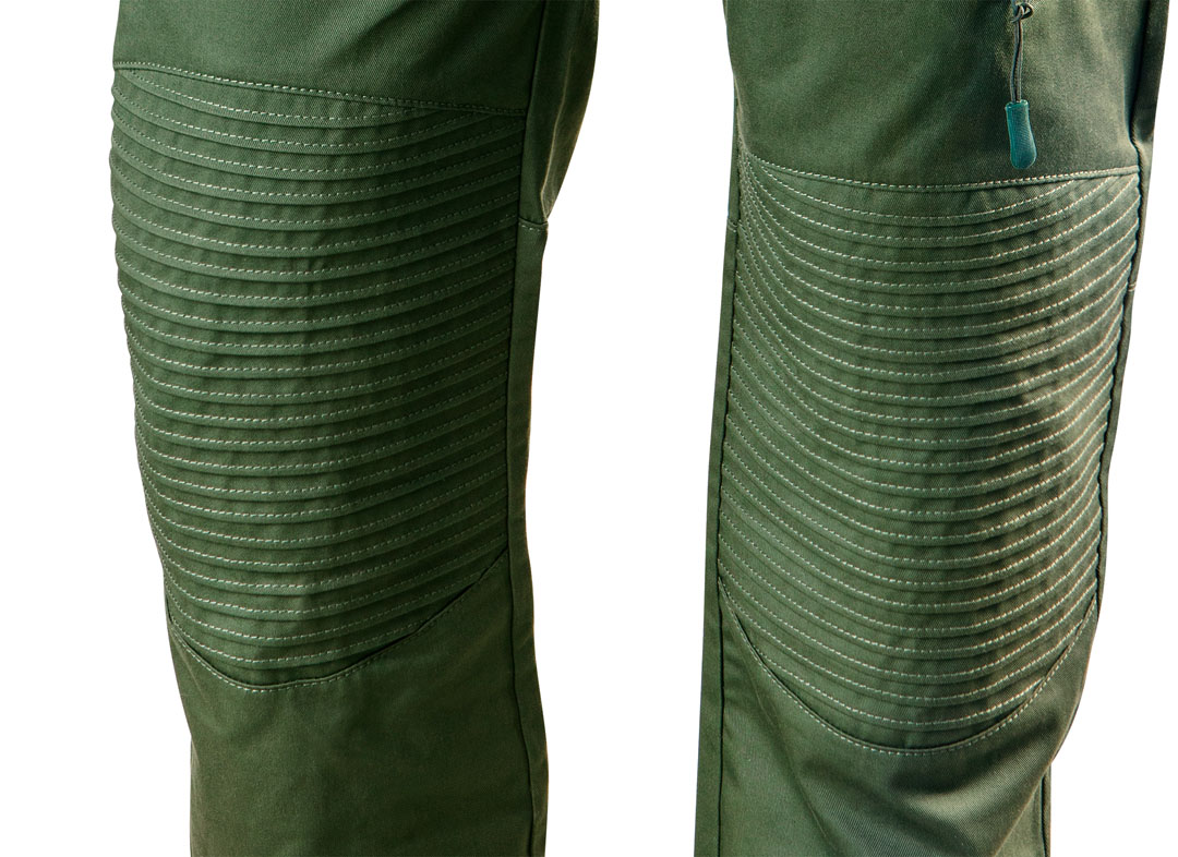 Spodnie robocze CAMO olive, rozmiar L - obrazek 2