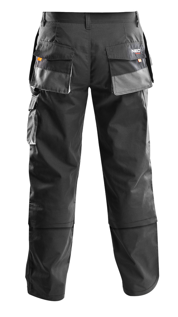 Work trousers HD, size XL/56, with detachable pockets and legs - obrazek 6