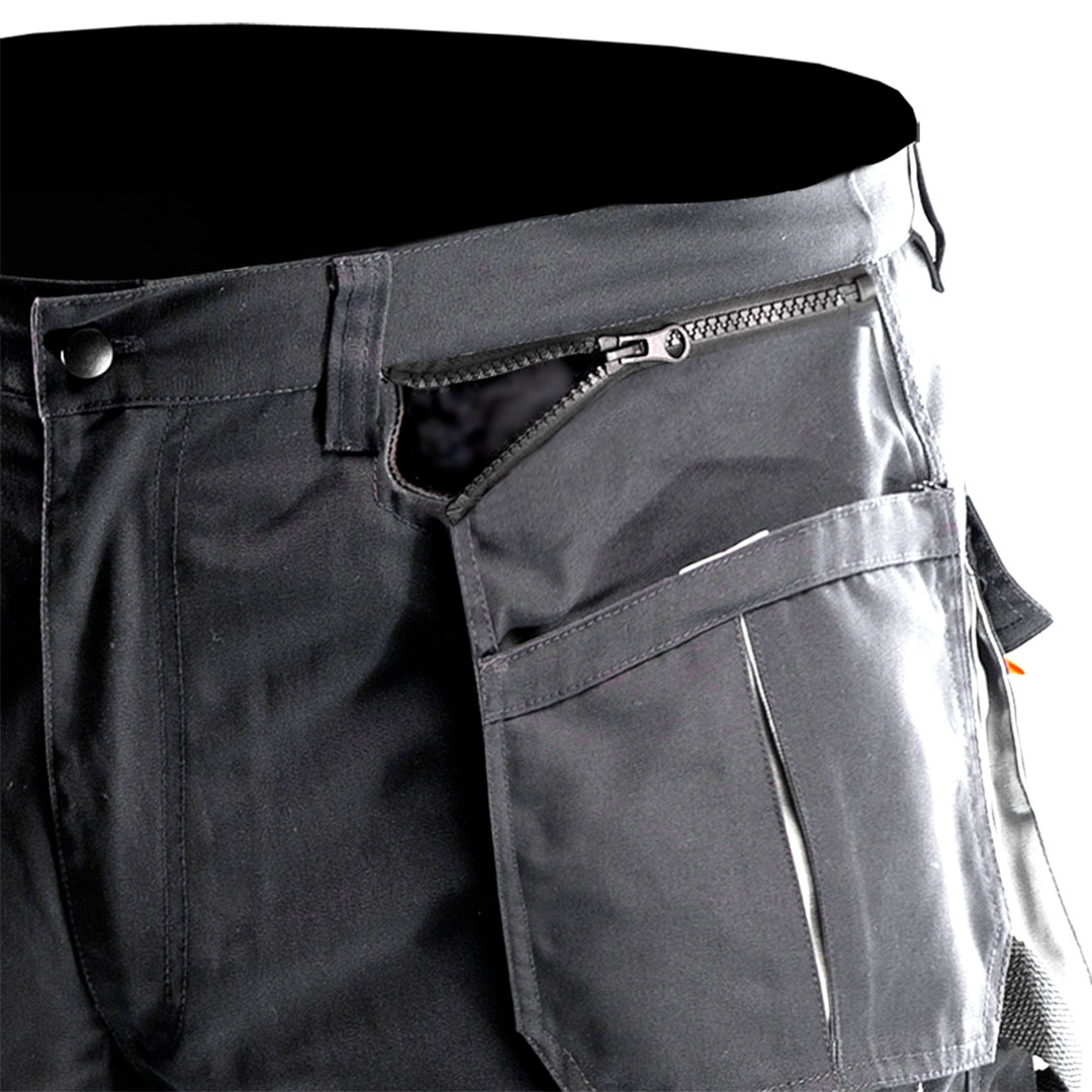 Work trousers HD, size XXL/58, with detachable pockets and legs - obrazek 4