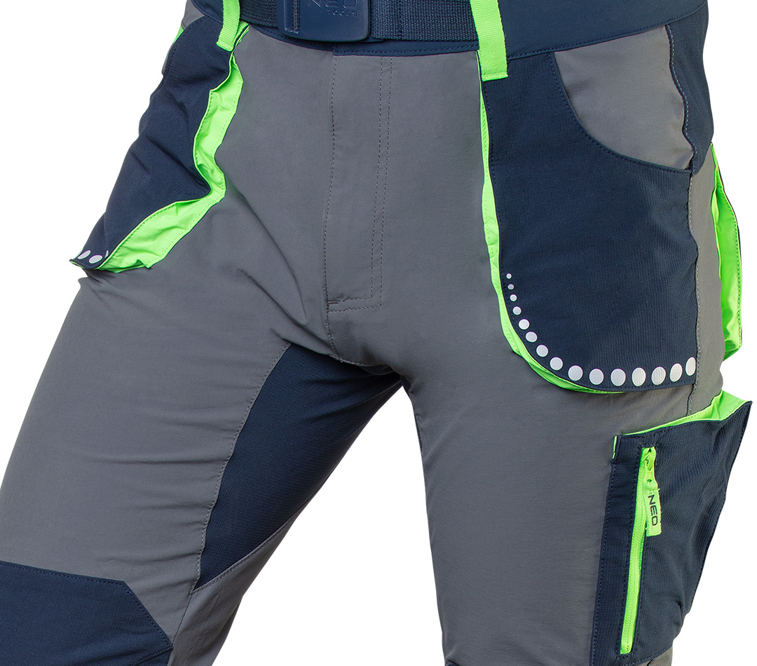 Spodnie robocze PREMIUM,4 way stretch, rozmiar S - obrazek 7