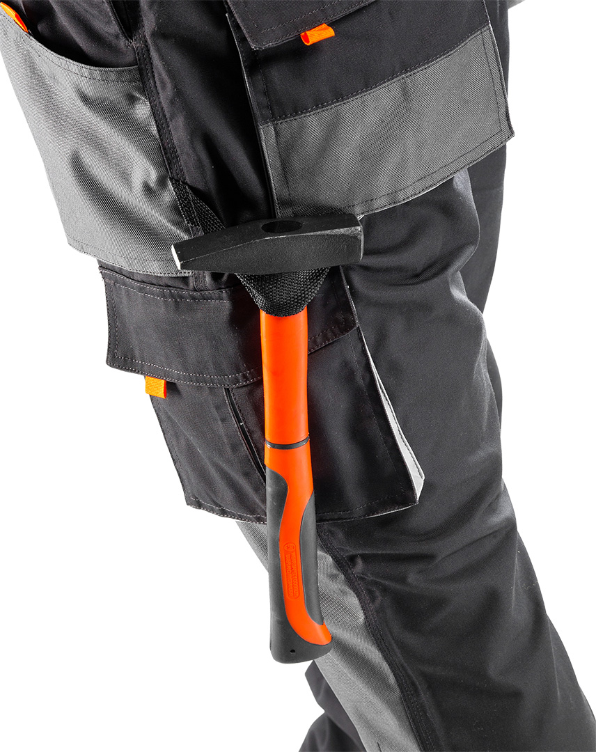 Work trousers with suspenders HD, size LD/54 - obrazek 7