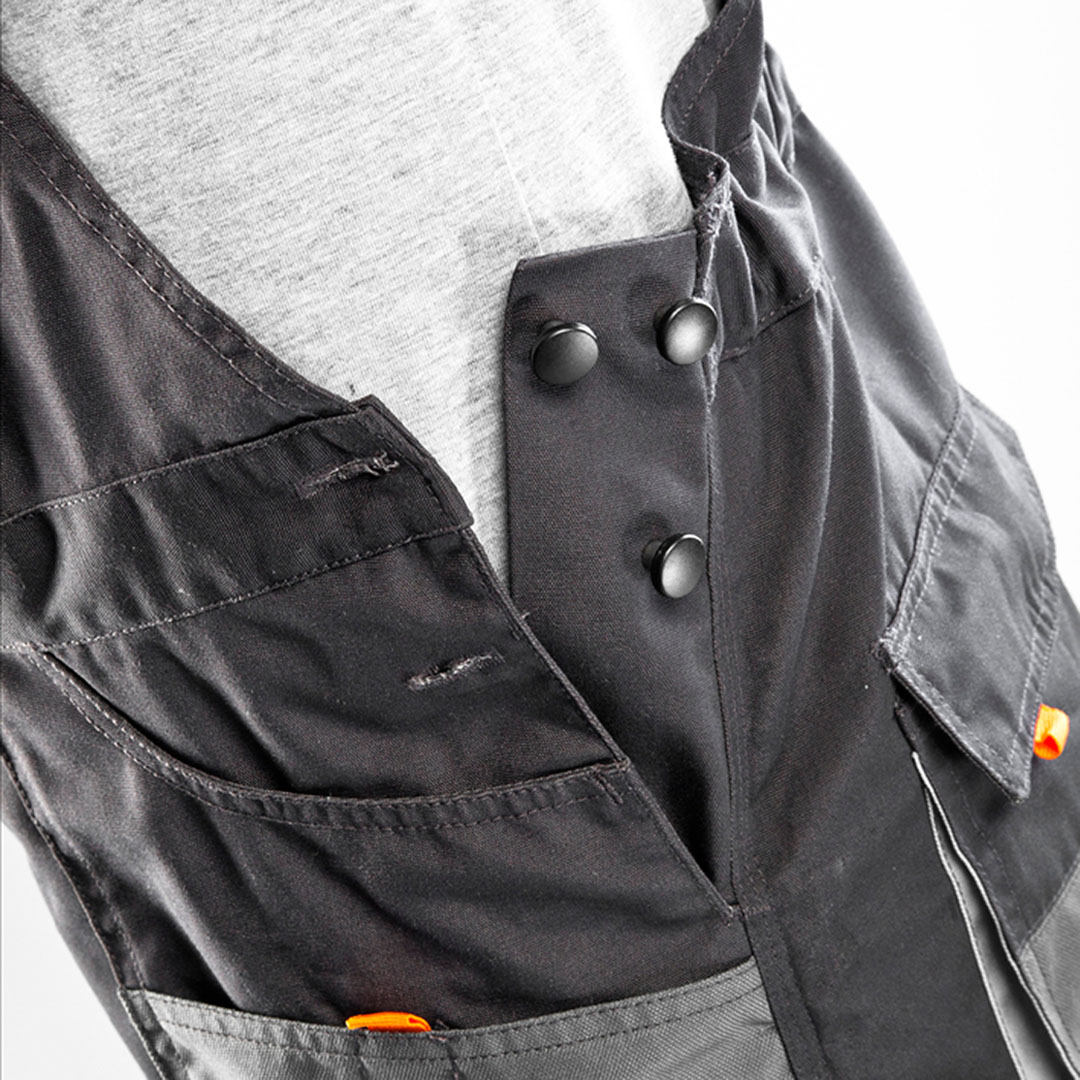 Work trousers with suspenders HD, size XL/56 - obrazek 4