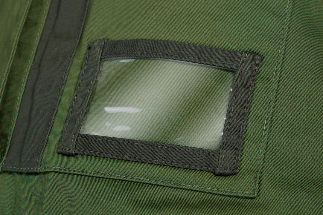 Ogrodniczki robocze CAMO olive, rozmiar S - obrazek 2