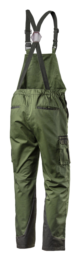 Ogrodniczki robocze CAMO olive, rozmiar S - obrazek 7