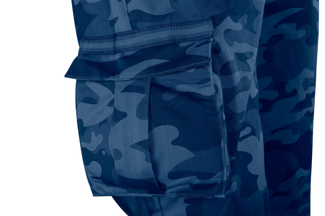 Ogrodniczki robocze CAMO Navy, rozmiar XS - obrazek 4