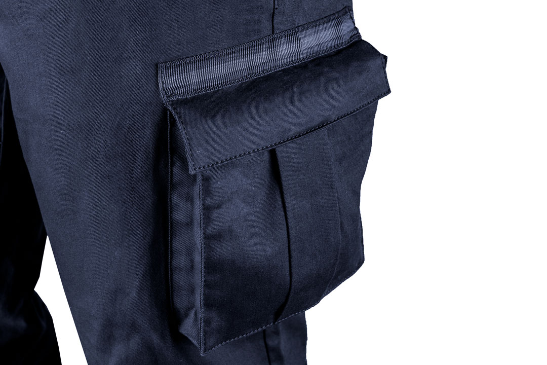 Ogrodniczki robocze Navy, rozmiar S - obrazek 3