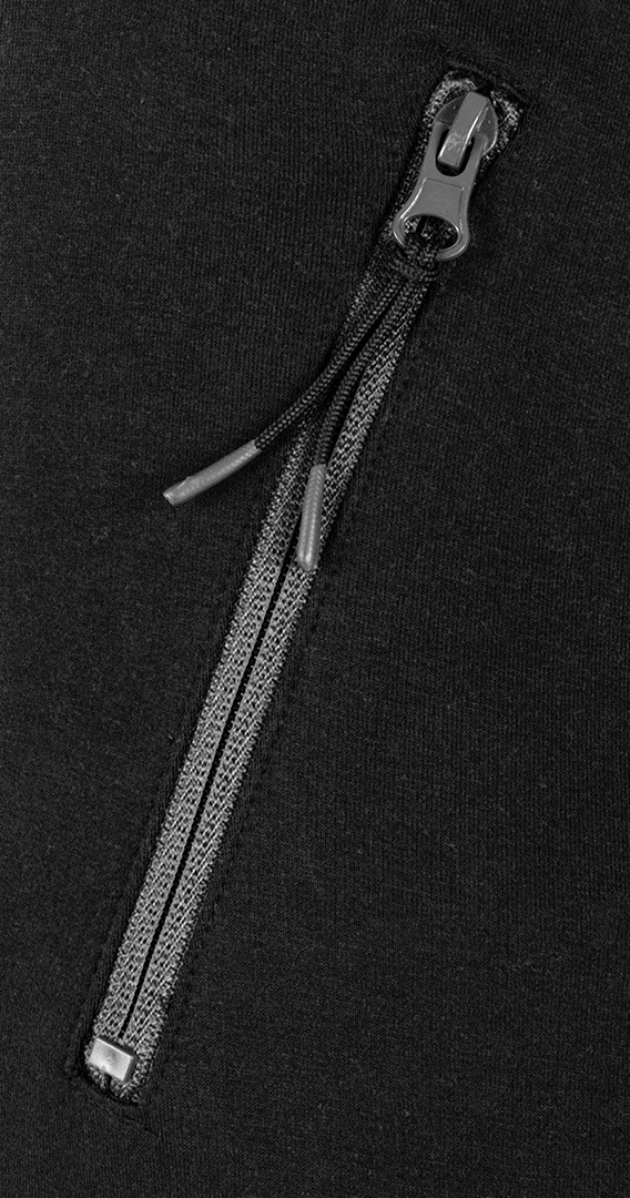 Spodnie dresowe COMFORT, czarno-szare, rozmiar XL - obrazek 9