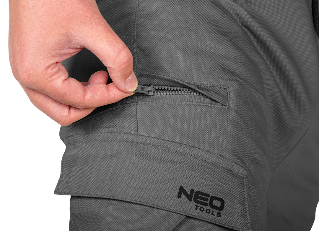 Spodnie robocze OUTDOOR, typu jogger, szare, rozmiar XL - obrazek 5