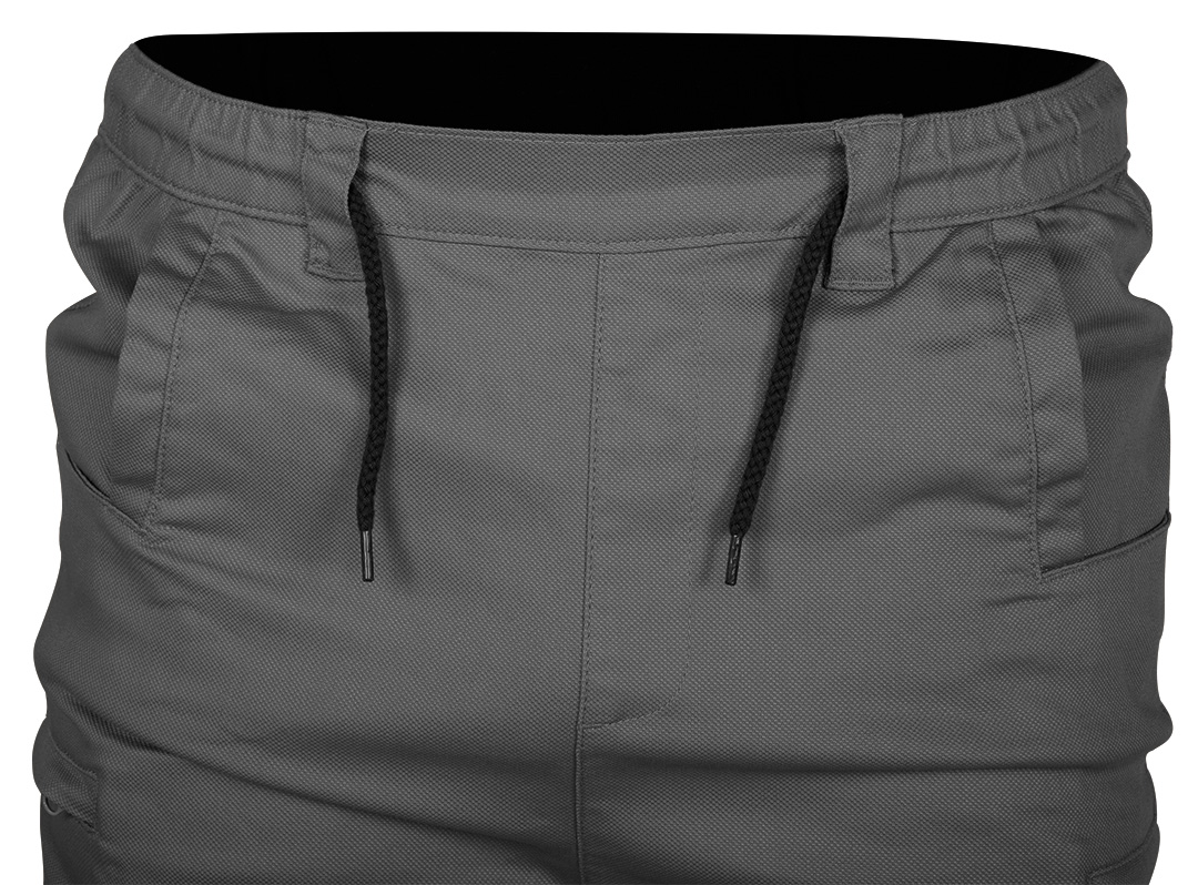 Spodnie robocze OUTDOOR, typu jogger, szare, rozmiar XS - obrazek 4