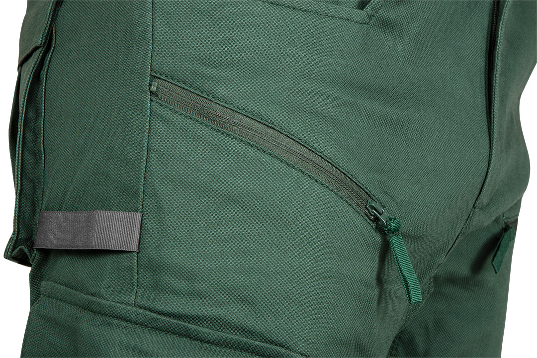 Spodnie robocze OUTDOOR, typu jogger, zielone, rozmiar XL - obrazek 3