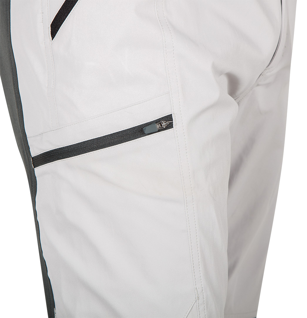 Spodnie robocze OUTDOOR, 4 way stretch, gołębie, rozmiar XL - obrazek 3