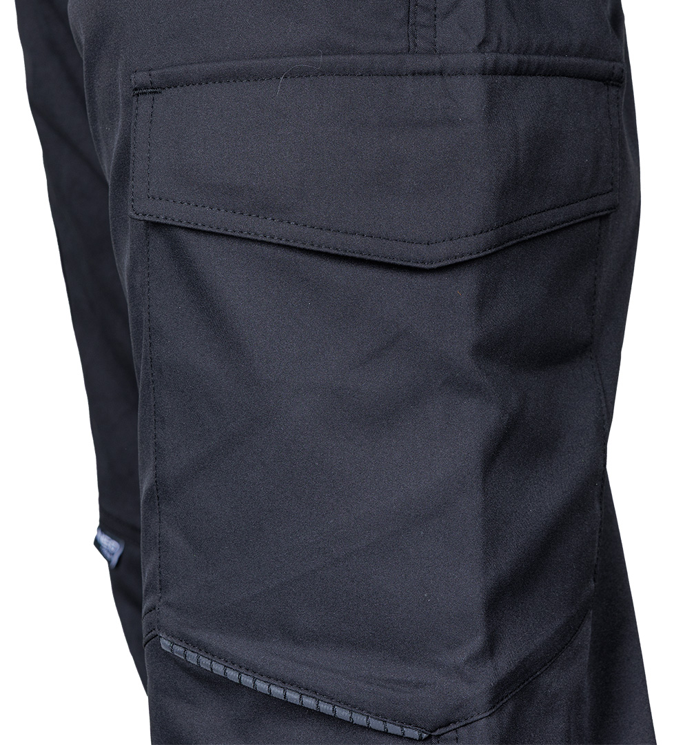 Spodnie robocze Mix&Match, stretch, czarne, rozmiar L - obrazek 9