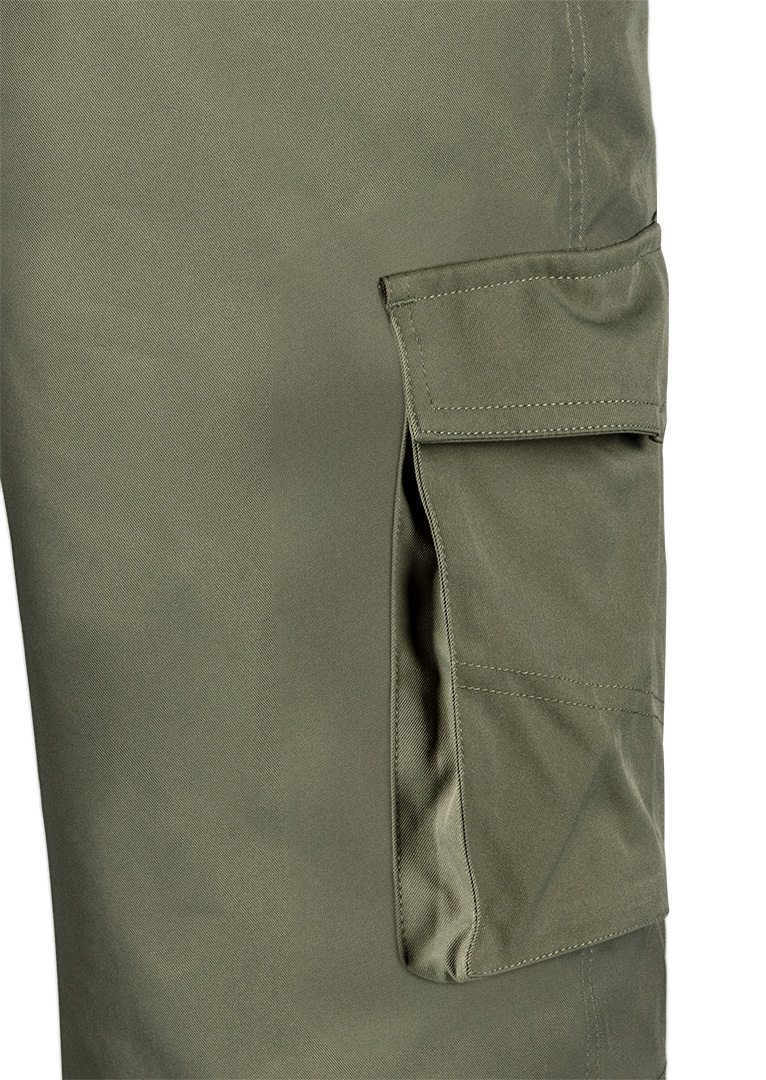 Krótkie spodenki Mix&Match 2way stretch, zielone, rozmiar L - obrazek 6