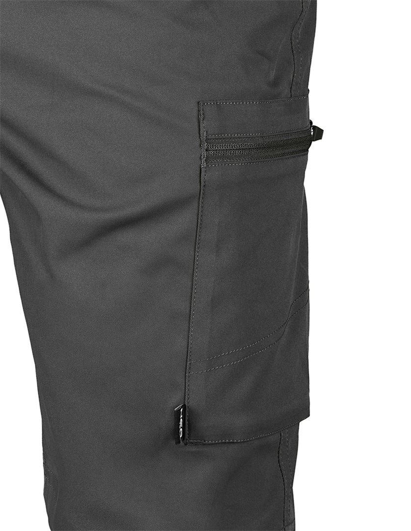 Krótkie spodenki Mix&Match 2way stretch, grafitowe, rozmiar XL - obrazek 4
