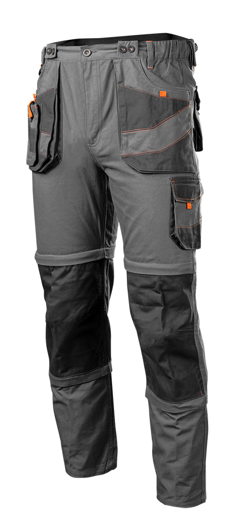 Spodnie robocze 6 w 1 COTTON Slim, 100% cotton, rozmiar M - obrazek 11