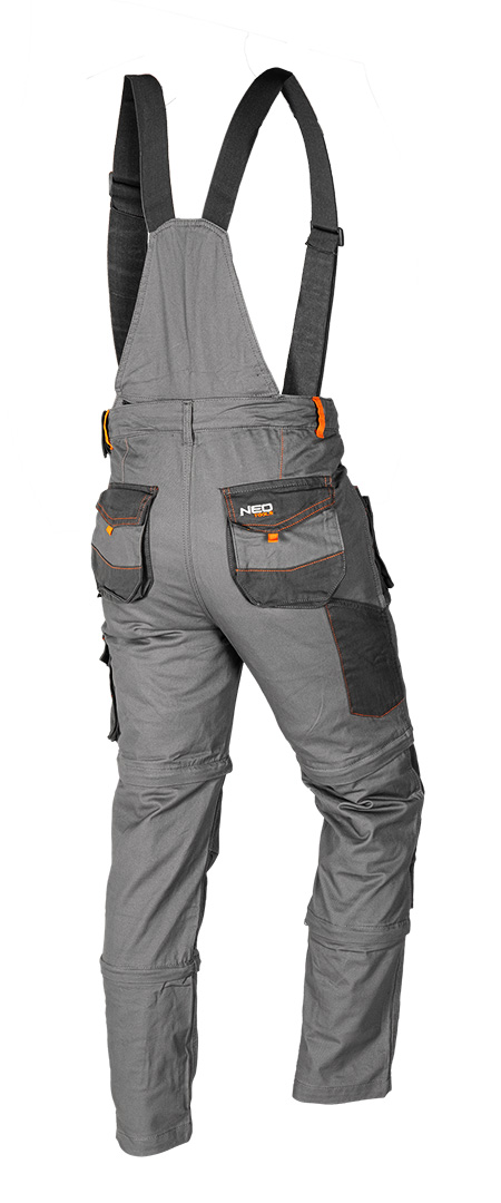 Spodnie robocze 6 w 1 COTTON Slim, 100% cotton, rozmiar M - obrazek 14