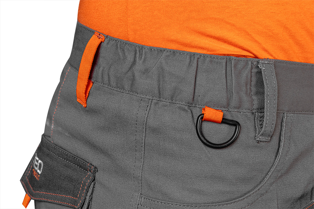 Spodnie robocze COTTON Slim, 100% cotton, rozmiar XS - obrazek 2