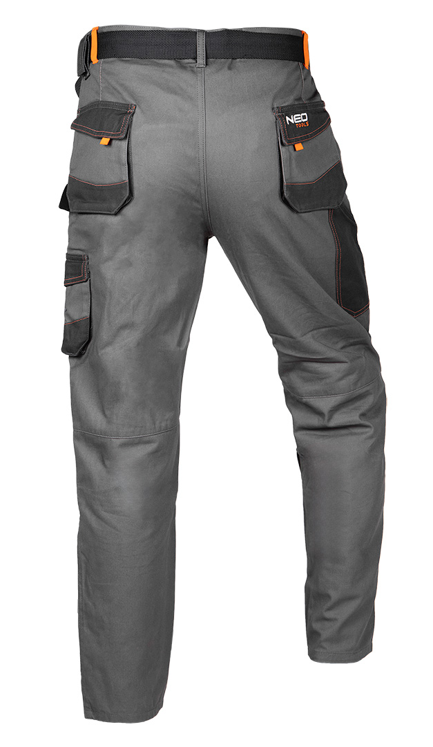 Spodnie robocze COTTON Slim, 100% cotton, rozmiar XS - obrazek 7