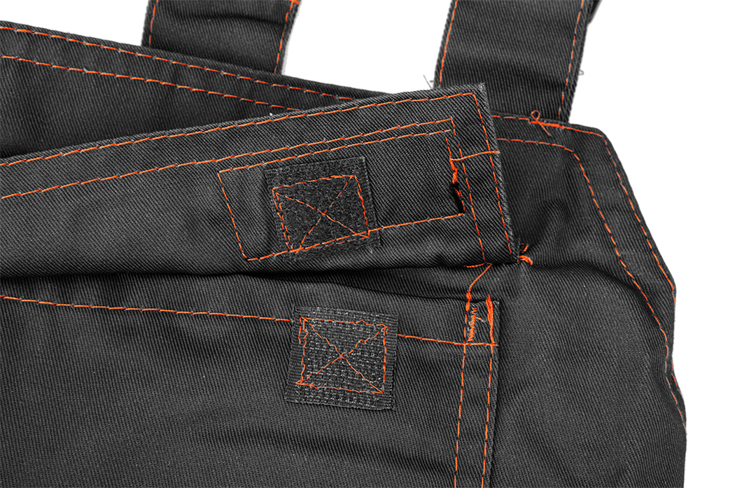 Work trousers with suspenders BASIC, size L/54 - obrazek 13