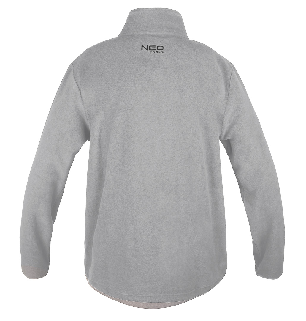 Bluza polarowa, szara, rozmiar S - obrazek 8