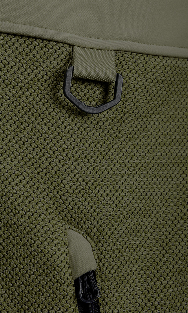 Bluza softshell OUTDOOR, zielona, rozmiar M - obrazek 7