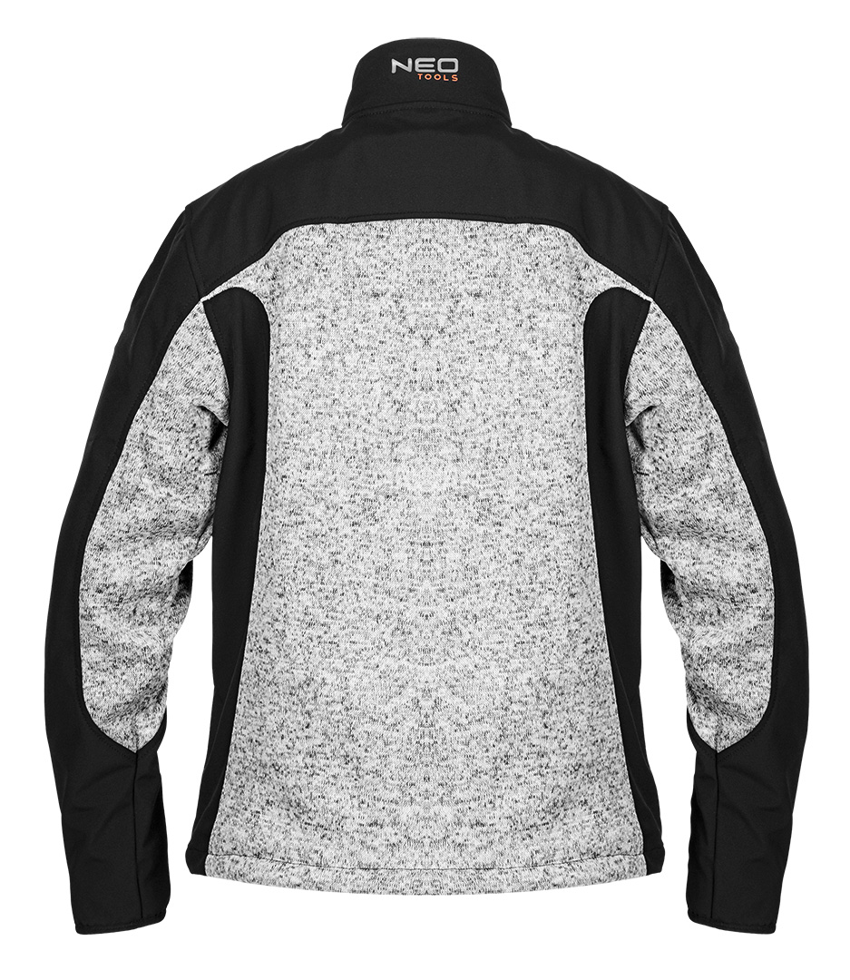 Bluza dziana wzmacniana tkaniną softshell, rozmiar L - obrazek 6