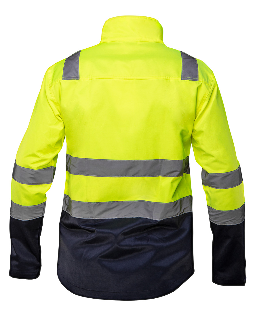 Bluza ostrzegawcza 40% poliester, 60% bawełna, 260 gsm, rozmiar XXXL - obrazek 2