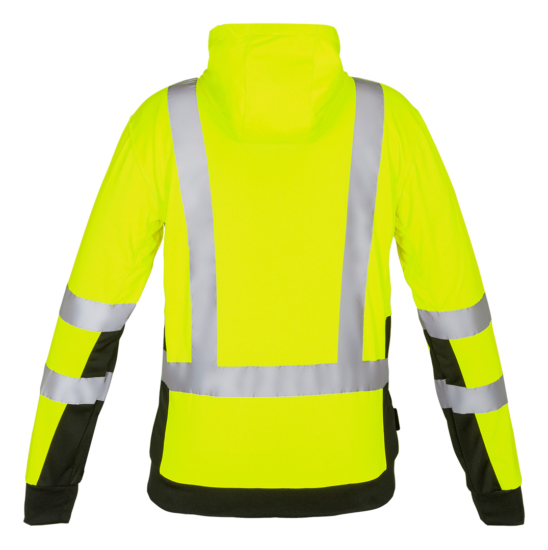 Bluza robocza ostrzegawcza, żółta, rozmiar L - obrazek 6