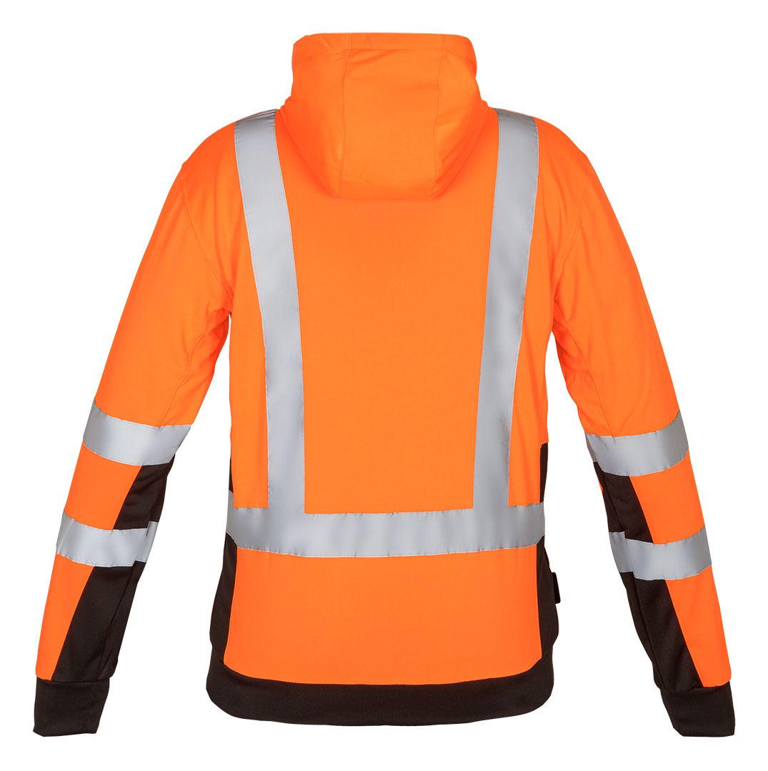 Bluza robocza ostrzegawcza, pomarańczowa, rozmiar XL - obrazek 6
