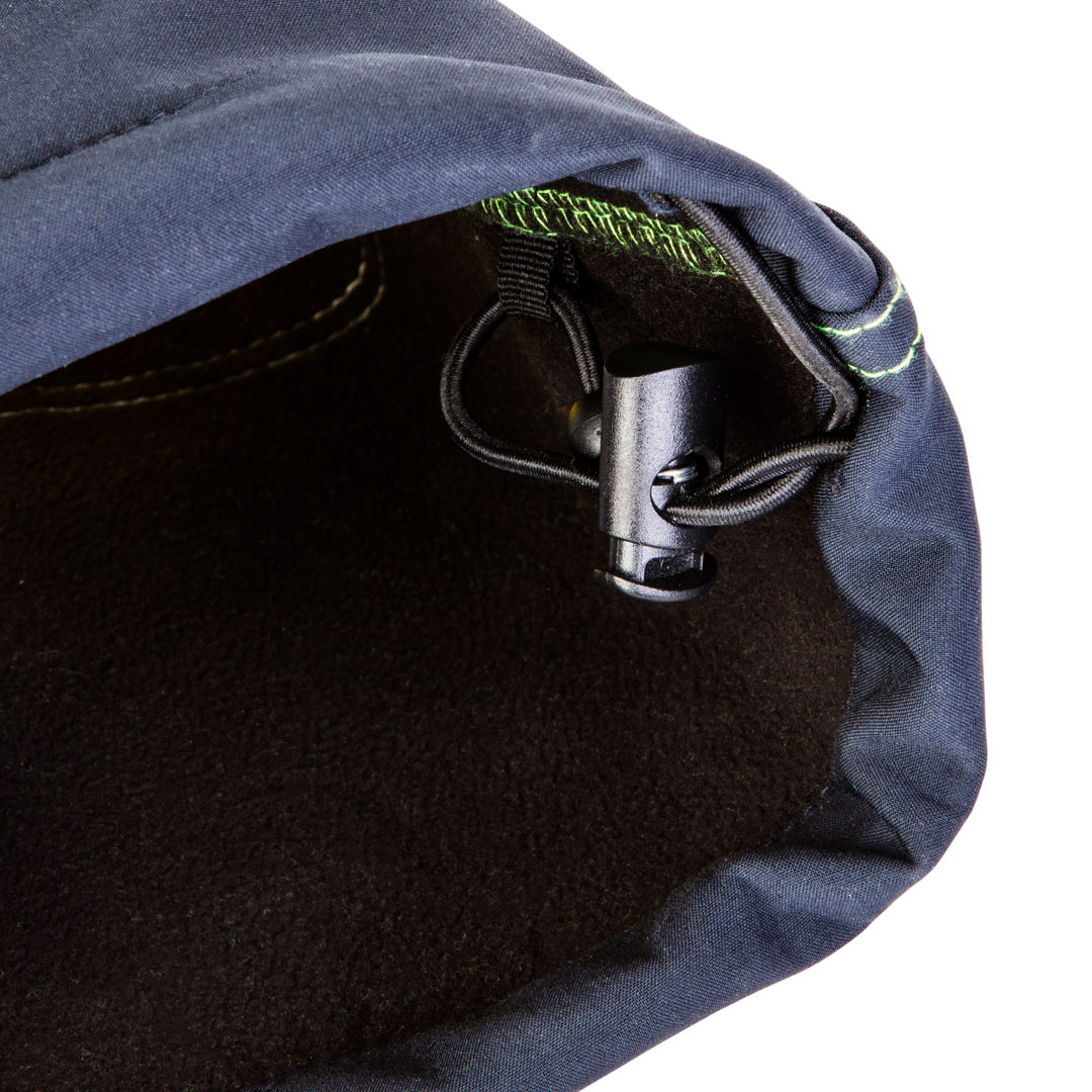 Spodnie robocze ostrzegawcze softshell, żółte, rozmiar S - obrazek 3