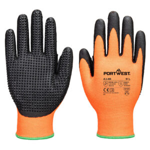 Grip 13 Nitrile High Dotted Glove - L