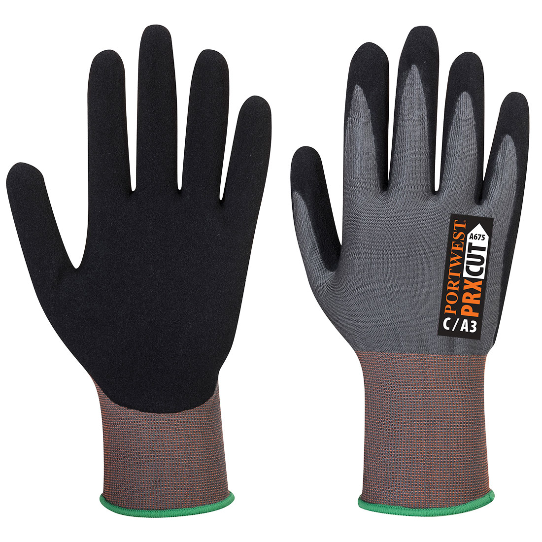 CS Cut G18 Nitrile Sandy Glove A7 - L