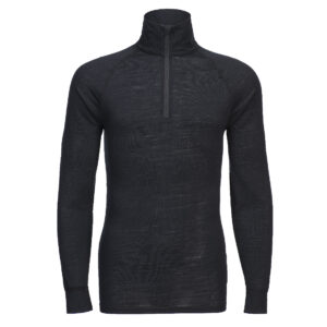 Bluza z zamkiem 1/4 z wełny Merino - L