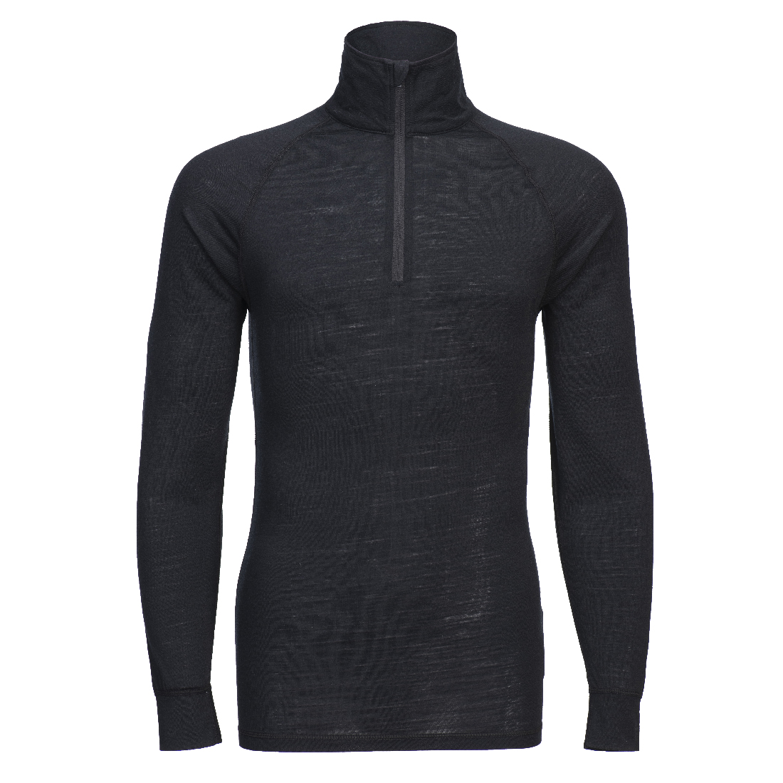 Bluza z zamkiem 1/4 z wełny Merino - L