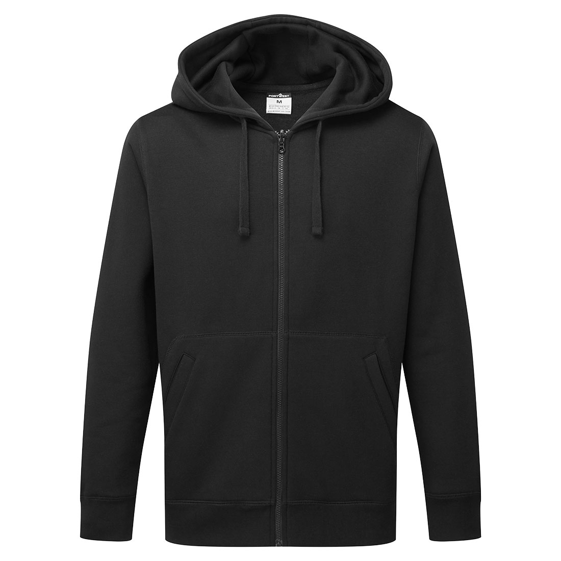Bluza z kapturem zapinana na zamek - L