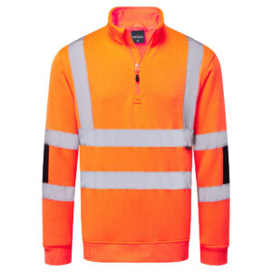 Hi-Vis Knit  1/2Zip Sweatshirt - 4XL