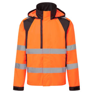 Wodoodporna kurtka ostrzegawcza WX2 Eco - L