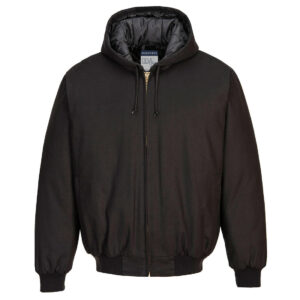 Ocieplana kurtka Duck Quilt z kapturem - 5XL