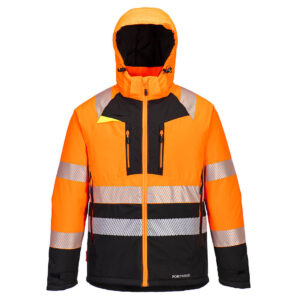 Ostrzegawcza kurtka zimowa DX4 - klasa 2 - 4XL