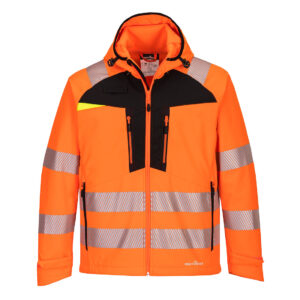 Softshell ostrzegawczy DX4 (3L) - 4XL
