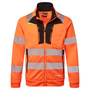 Bluza ostrzegawcza DX4 ze stójką zapinana na zamek - 4XL