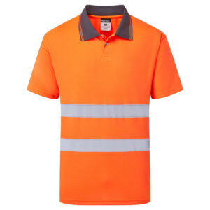 ES1 Essential Hi-Vis Polo Shirt S/S - 4XL