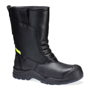 Skórzane wysokie buty zimowe S3L SC HRO CI SR - 35