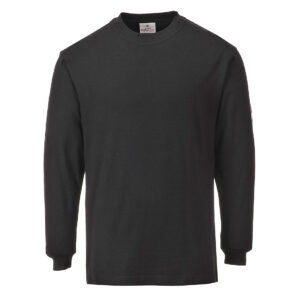 Trudnopalny i antystatyczny t-shirt z długim rękawem Modaflame - L