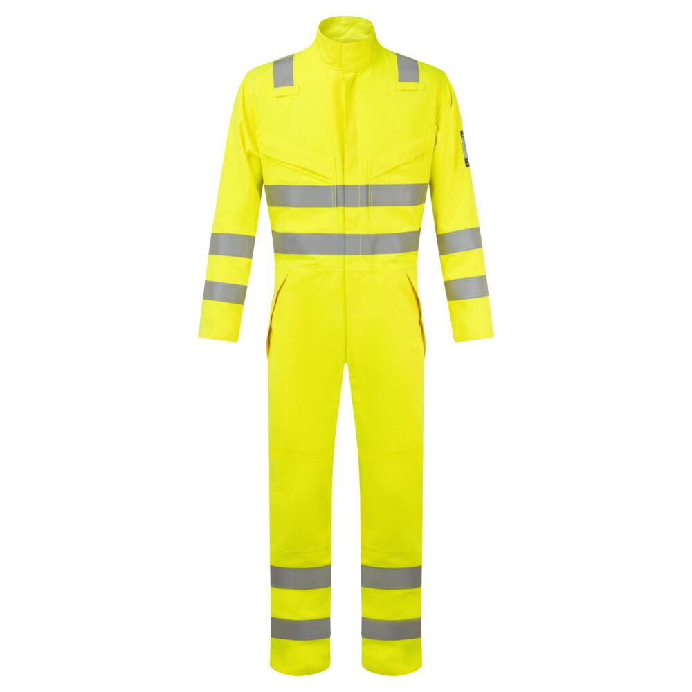 Kombinezon ostrzegawczy trudnopalny Modaflame Work Multi-Norm - L