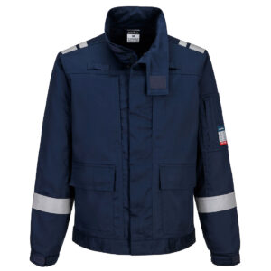 Lekka bluza trudnopalna Bizflame Work Stretch - L